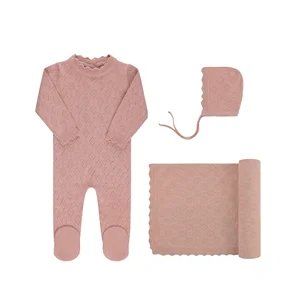 Wholesale Newborn Toddler Outfits Winter Cute Jumpsuits Bodysuit Girls Boys Clothes Blank Plain Baby Romper