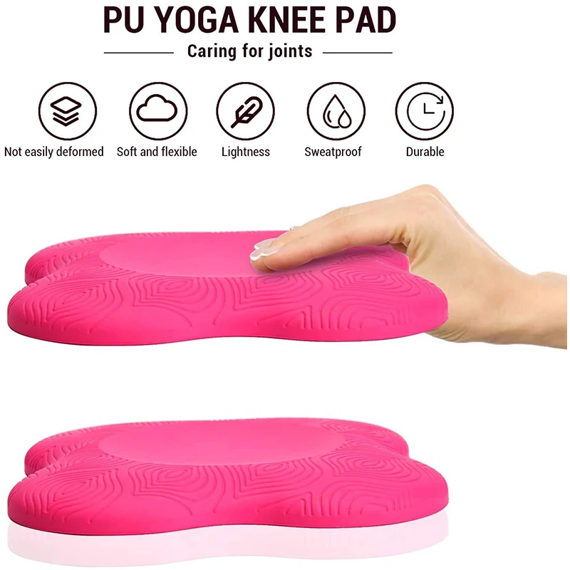 LADYGLOW Hand Head Thick Elbow Protector Eva Yoga Knee Pad Cushion Yoga Knee Pad