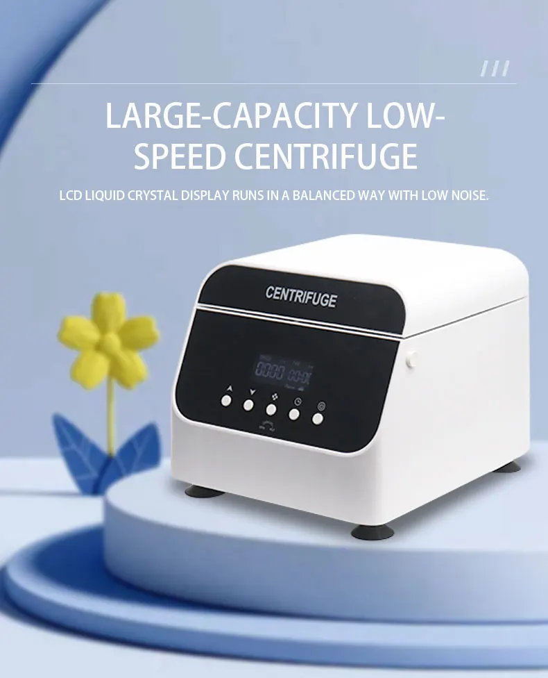 Lab Table Top Electric Centrifugal Low Speed Centrifuge Machine Textile ...