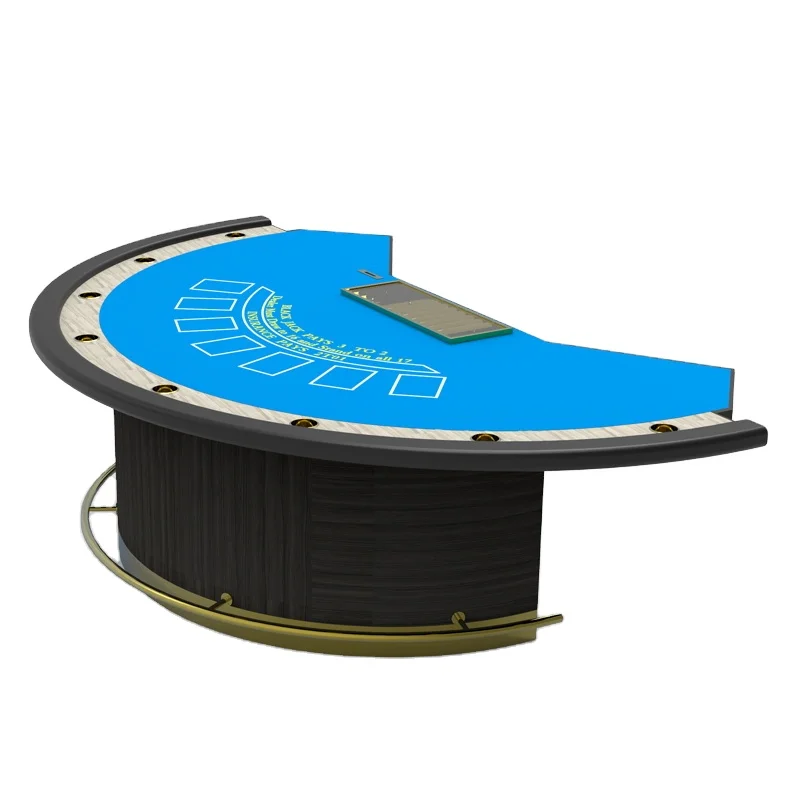 Деревянный покерный стол для казино YH оптом набор покерных столов Delux