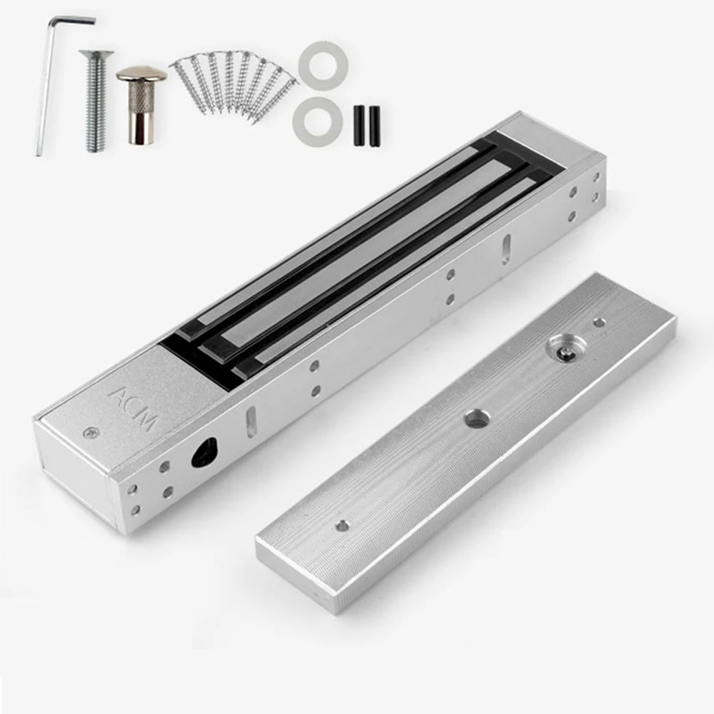 Lock Electromagnetic Access Control System Single Door 12V Electric Magnetic Lock Electromagnetic Lock 280KG 600LB Holding Force