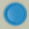 blue 7inch paper plate *10pcs