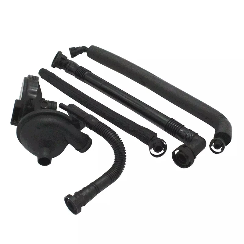 11617501566 Pcv Crankcase Vent And Valve Breather Hose Kit For BMW 3 5 Series 5 Pcs Kit