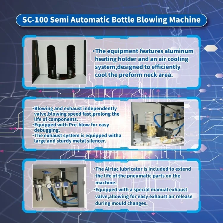 20 Liter 18.9 Liter 5 Gallon Pet Plastic Container Mineral Water Bottle Inflatione Bottle Blowing Machine