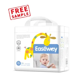 Free Sample Diapers Manufacturer Offers Own Brand Disposable Baby Diapers Cheap Wholesale