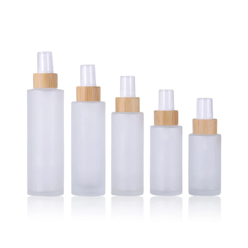 20ml 30ml 40ml 50ml 60ml 80ml 100ml 120ml Wooden Bamboo Perfume Bottle Spray for Skincare Serum Fragrance Oil Cosmetic Packing