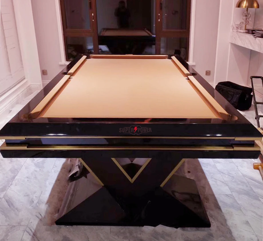 2022 Factory Wholesale Indoor Game Play Slate Modern Pool Table 7ft 8ft 9ft Home Use Billiard Table on Sale