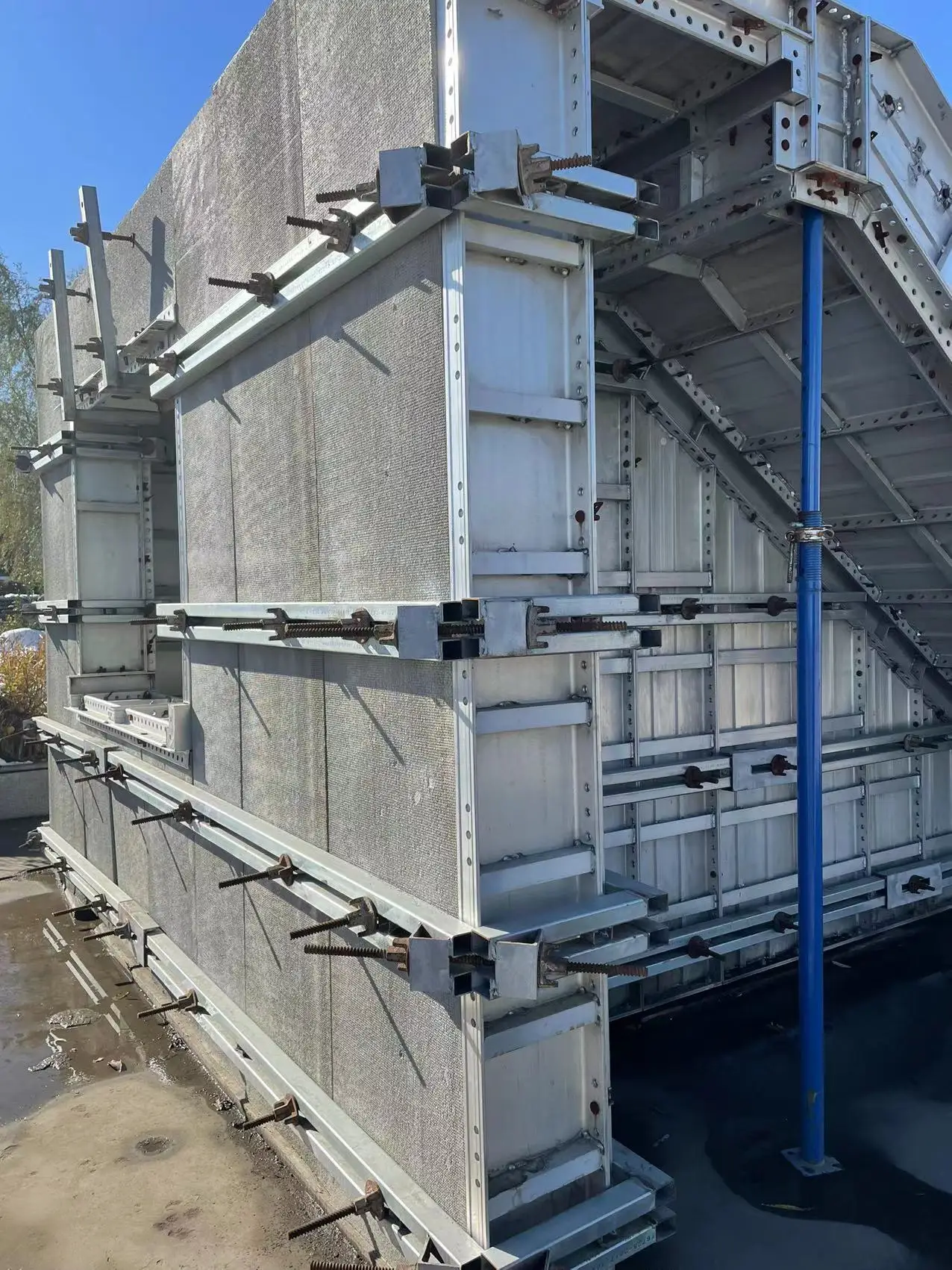 High Strength Steel Formwork Frame Recycling Modular Concrete Form Work ...