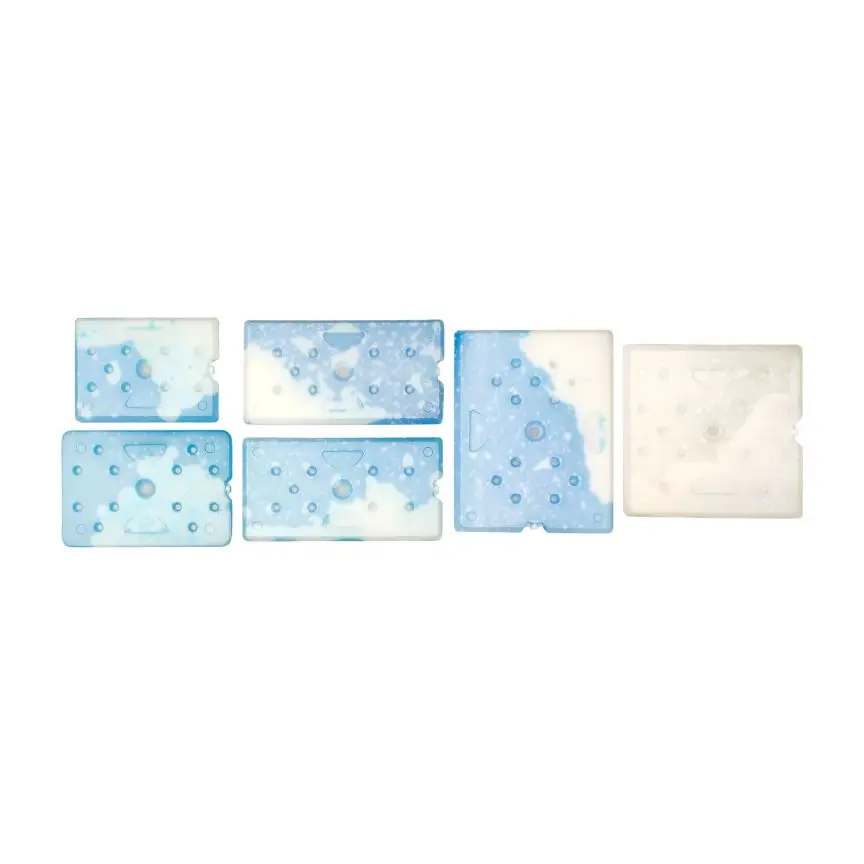 Long Duration Cooler Storage Insulated Ice Box Portable Flat Colorful Ice Plate Row Repeated Use Food Safe Pattern Type Letter manufacture