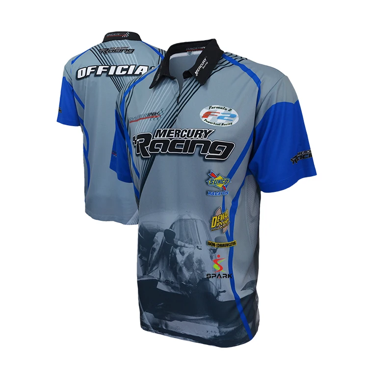 Custom Sublimation Motorcycle Shirts Custom Racing Polo Shirt ...