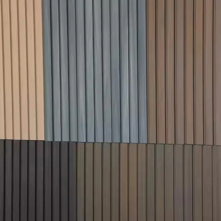 Quick Installation 3D Designed WPC Wall Panel Outdoor Wooden Composite ...
