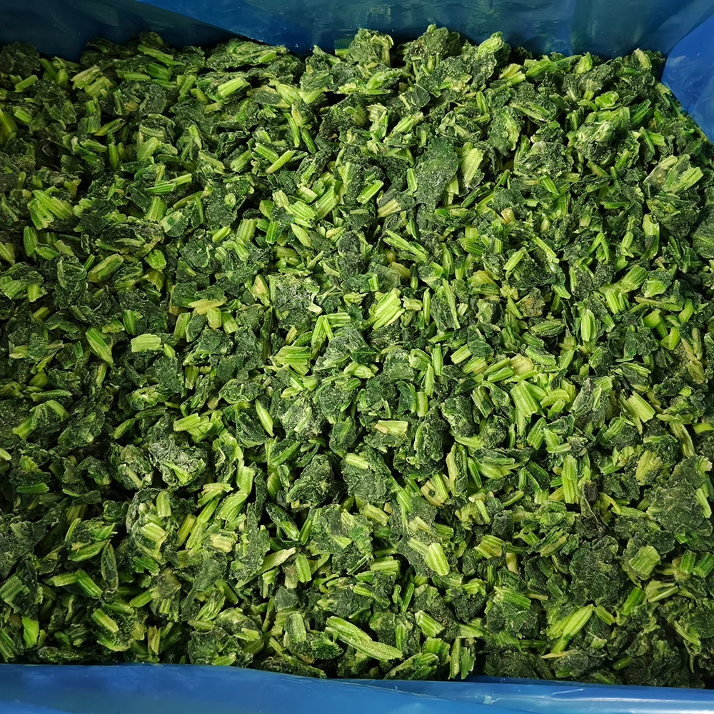 سعر الجملة خضار سبانخ مجمدة مقطعة على شكل مكعبات أو كرات طازجة ومقطوفة وحاصلة على شهادة حلال بسعر جيد