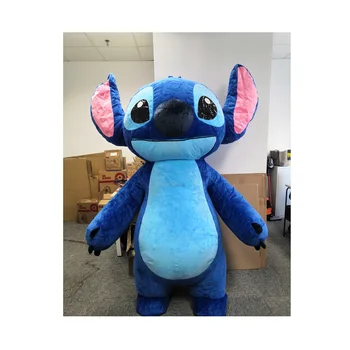 Professional Carnival Plush Cartoon Character Stitch Mascot Costume Inflatable Cosplay Mascot Costumes For Adults Mascot Costume