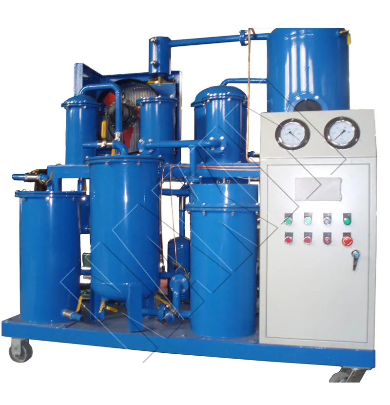 Industry Burnt Oil Recycling Machine Engine Oil Purifier Machine Engine Oil Filtration System