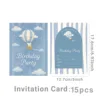 Invitation card 15pcs