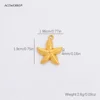 Ciondolo a forma di stella marina gonfia
