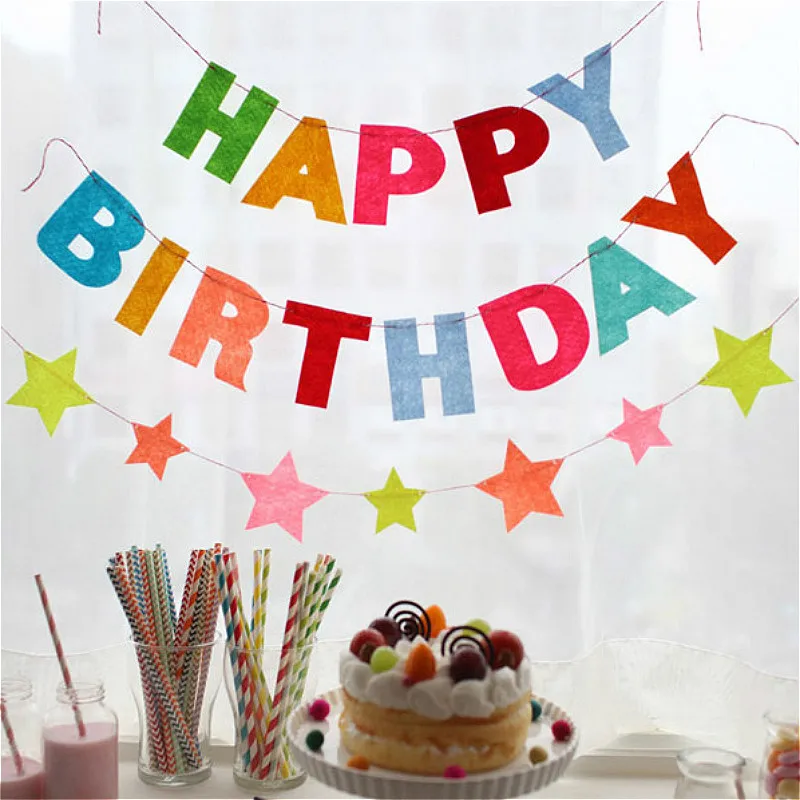 Drapeaux Avec Lettres Joyeux Anniversaire Personnalisees Banniere Pour Decoration De Fete Offre Speciale Pieces Buy Bravo A Banniere D Anniversaire Mousseux Suspendus Banderoles Decorations D Anniversaire Decoratif Pas Cher Personnalise Joyeux