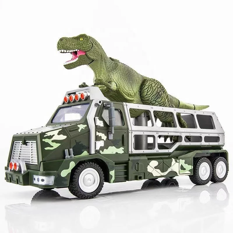 Wholesale Transport de dinosaures, voiture, camion, jouet avec 6