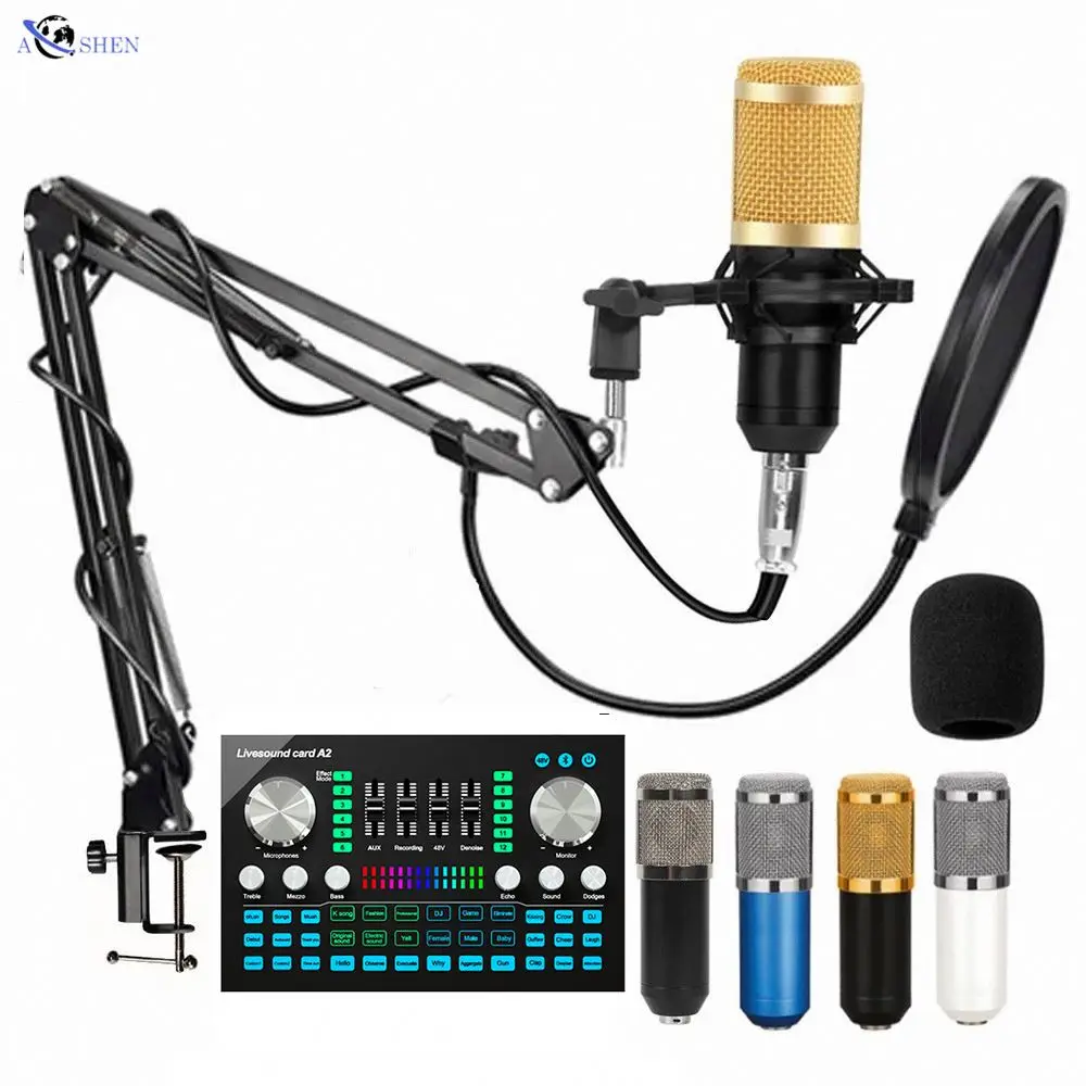 Micro à condensateur, microphone à condensateur cardioïde, microphone de  jeu, micro USB pour ordinateur portable, PC de bureau, kit de microphone  USB