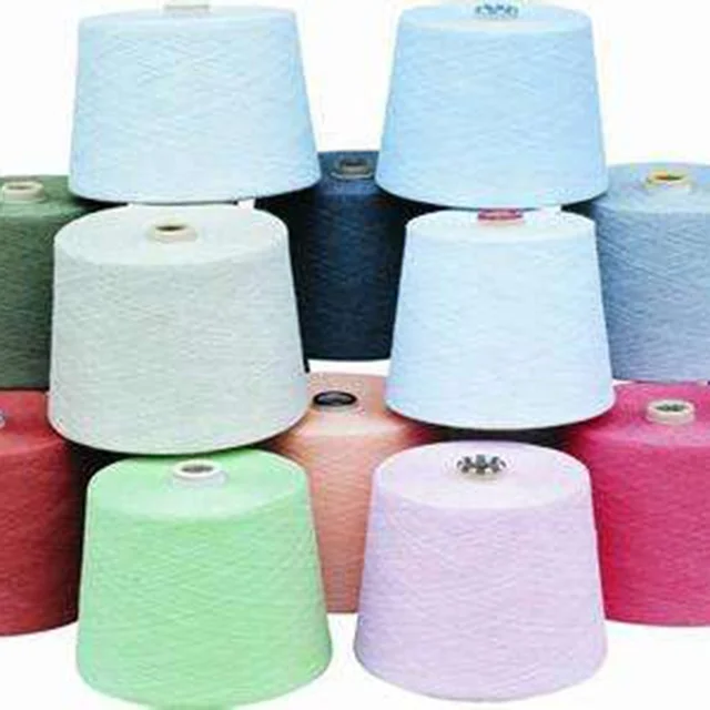 Reasonable Price Manufacturers Custom Cheap Price  21S 32S 40S Dyed 100% Carded combed Cotton