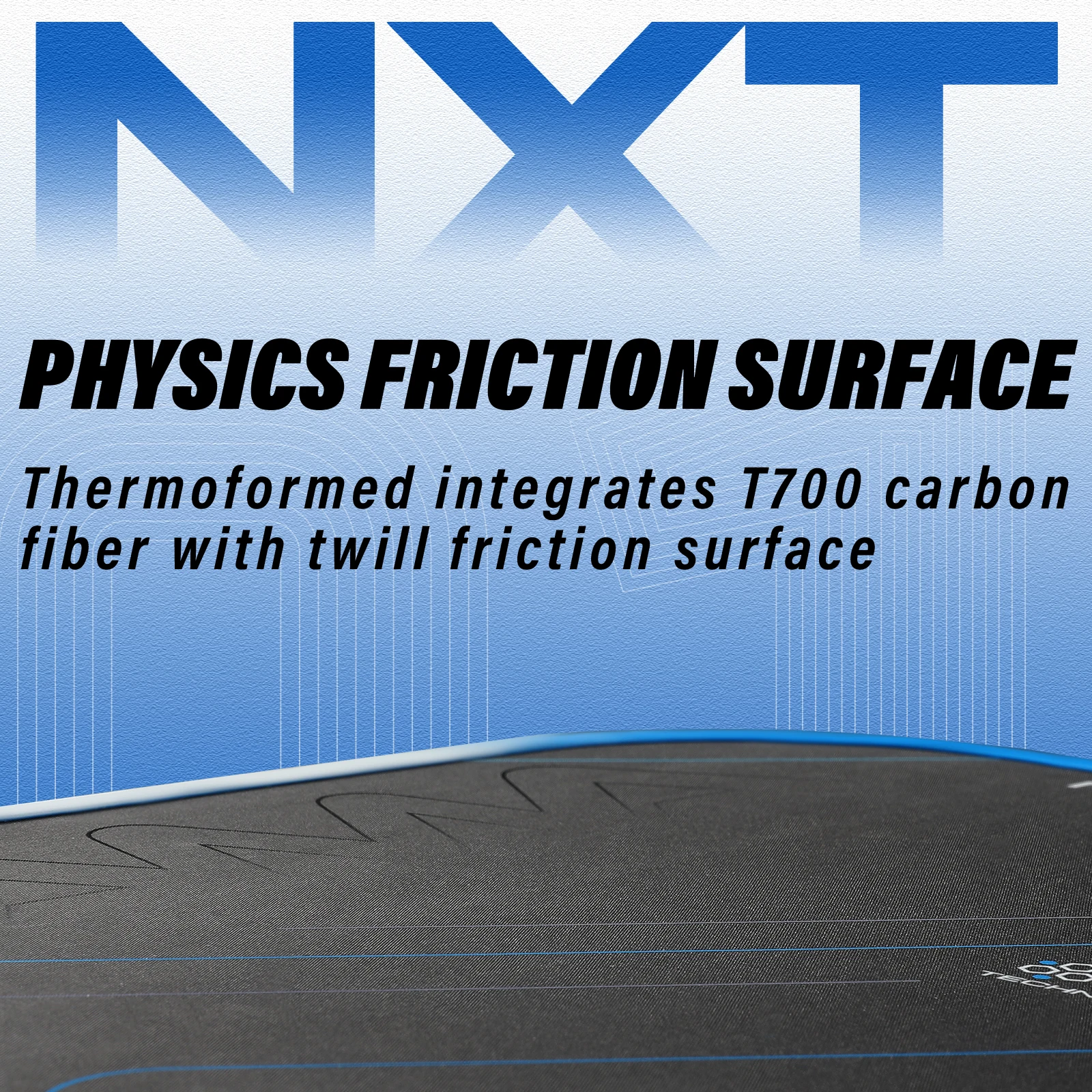 2024 AMASPORT  Latest Custom NXT01 PRO Interweaving Carbon Bed Tech Pickleball Paddle Rackets