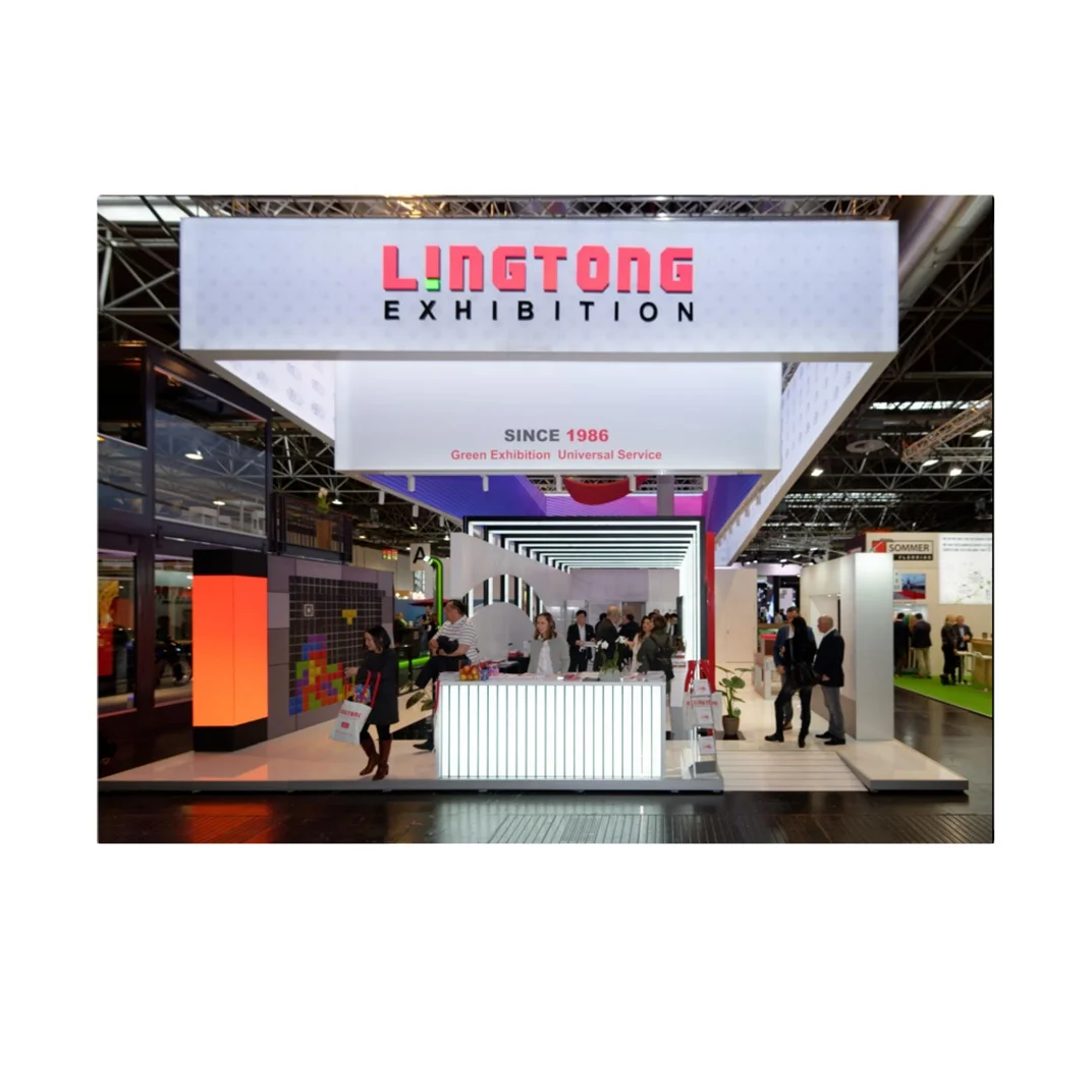 Trade Show Event Customized LED Lightbox Hanging Banner Ceiling  for Advertising