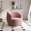 Dirty pink:single sofa matt velvet