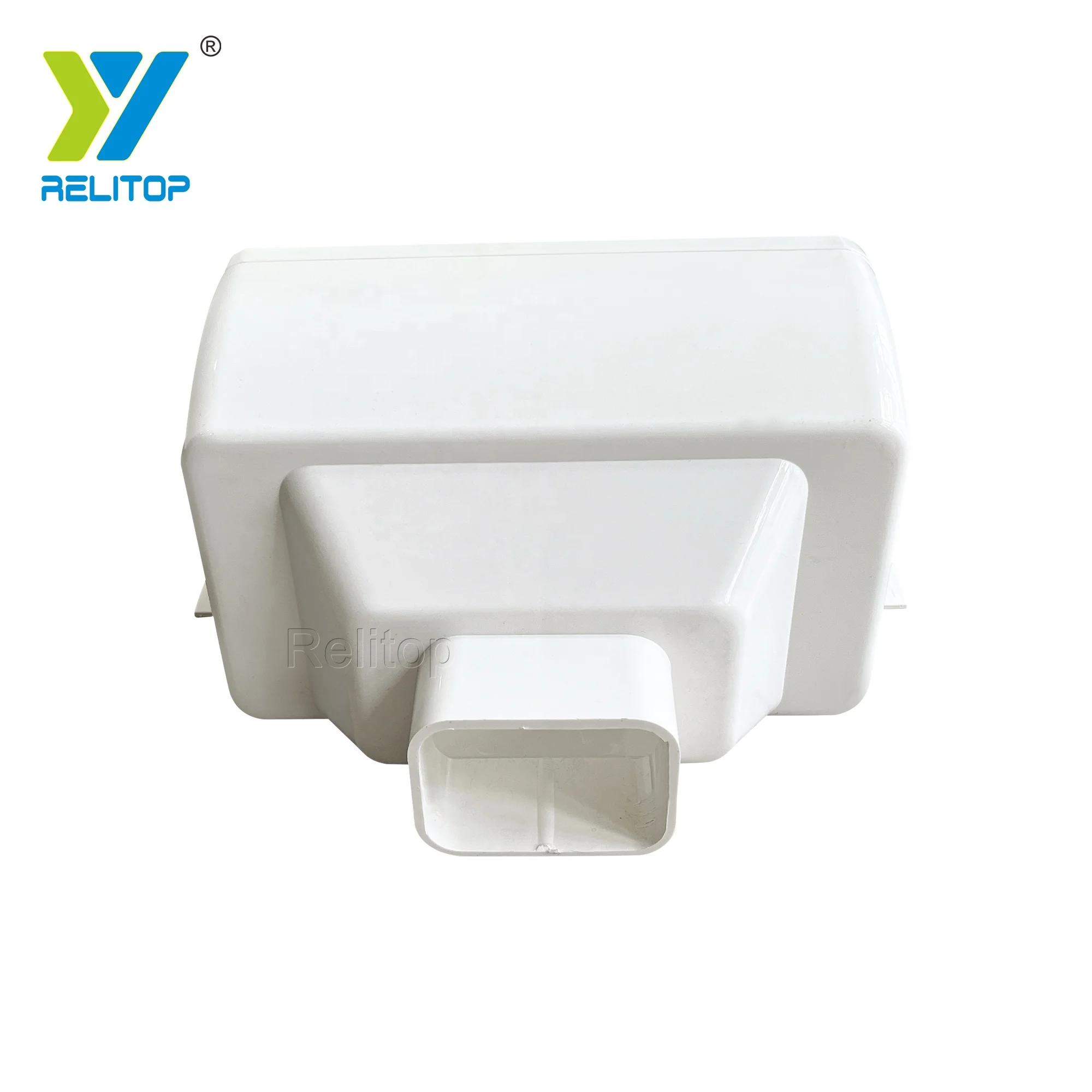 PVC Downpipe Drainage Gutter Downpipe System Independent Rainwater Bucket Gutter Downpipe