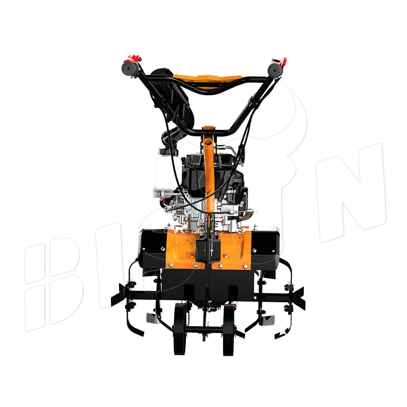 BISON Petrol Engine Hoe Mini Power Tiller 7 Hp Gasoline Power Cultivator