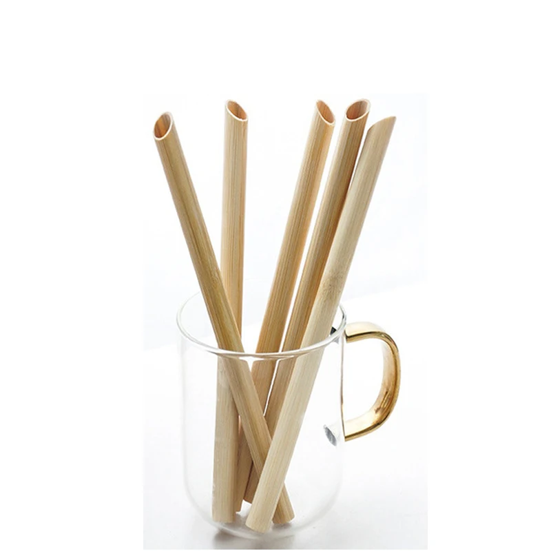 Disposable and reusable straws (rice, reed and bamboo) - Directecogreen