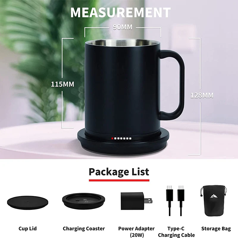 Cercoffee Cup, Stainless Steel, Modern Temperature Control Intelligent Mug,  No Electricity Mug, Coffee Heating Cup, 55 Degree - Buy Cercoffee Cup,  Stainless Steel, Modern Temperature Control Intelligent Mug, No Electricity  Mug, Coffee