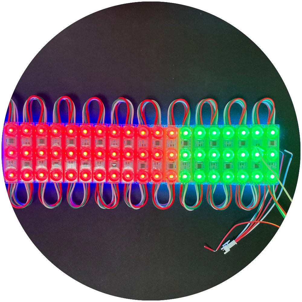 Super Brightness RGBW AC Diffuse Injection Led Modules for Light Advertising and Backlighting
