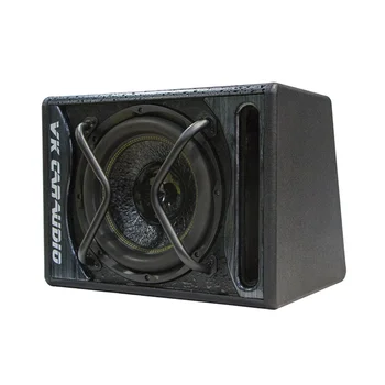 VK High-Power 12-Inch Car Active Subwoofer with Amplifier Board 600W RMS DC 12V High-End Automotive Subwoofer