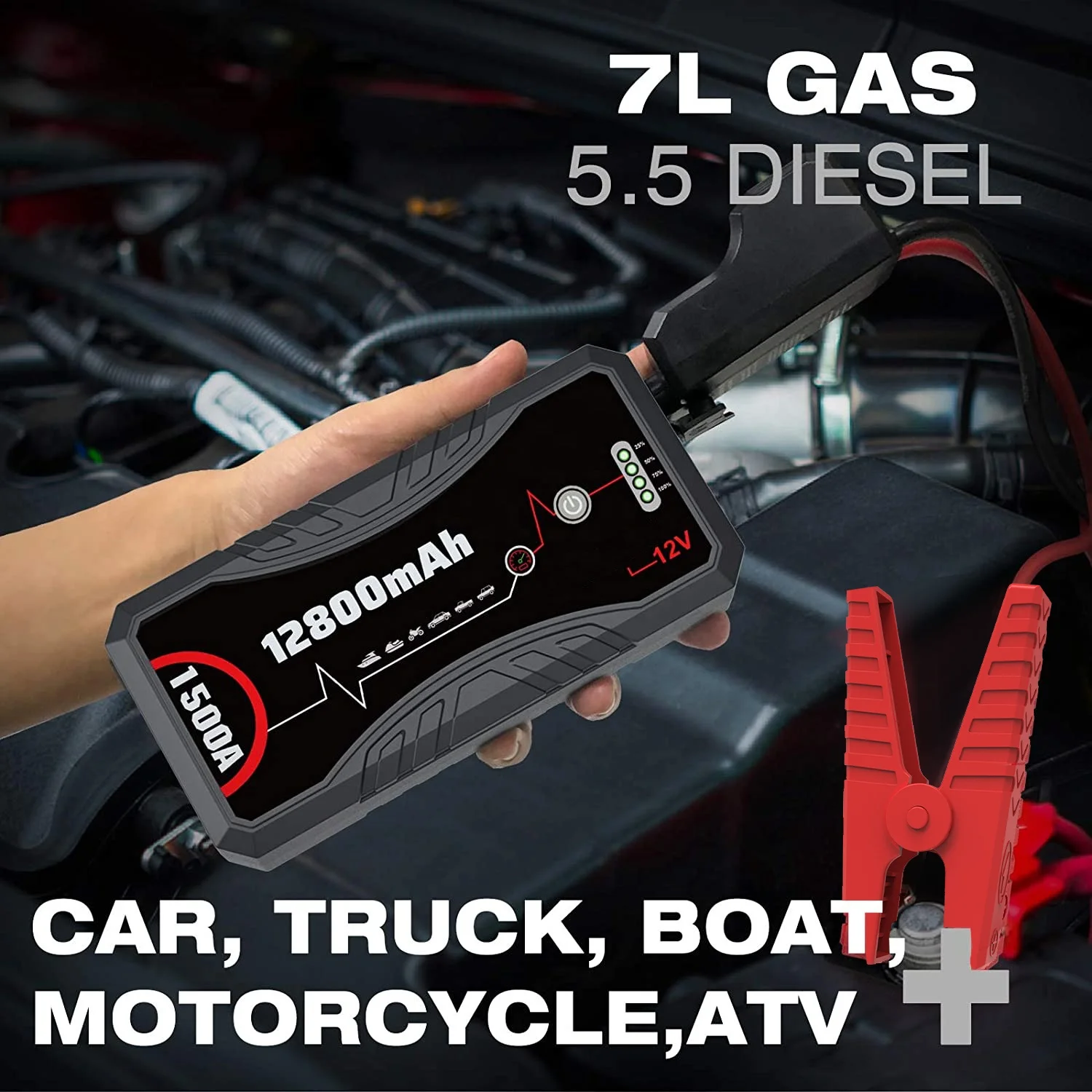 Производитель портативное зарядное устройство для автомобильного Аккумулятора Внешний аккумулятор пускозарядное 3000 а автомобильный пусковое 4 в 1