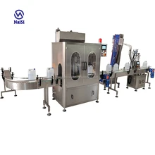 Detergent Cleaner Four-Head Fully Automatic Filling Machine Capping Machine Production Line