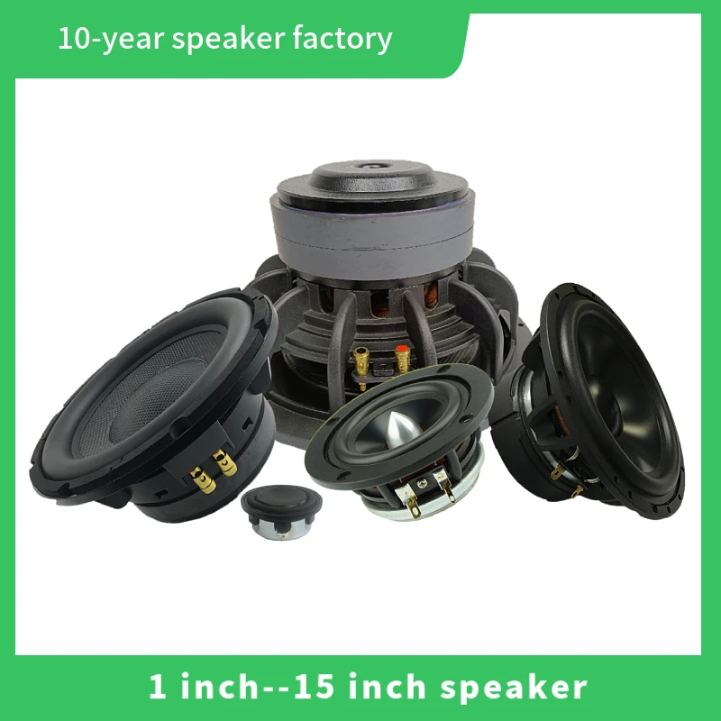 3 Inch 4 Ohm 8 Ohm 15w Multimedia Home Theatre Bass Speaker Horn 3 Inches Woofer Speaker