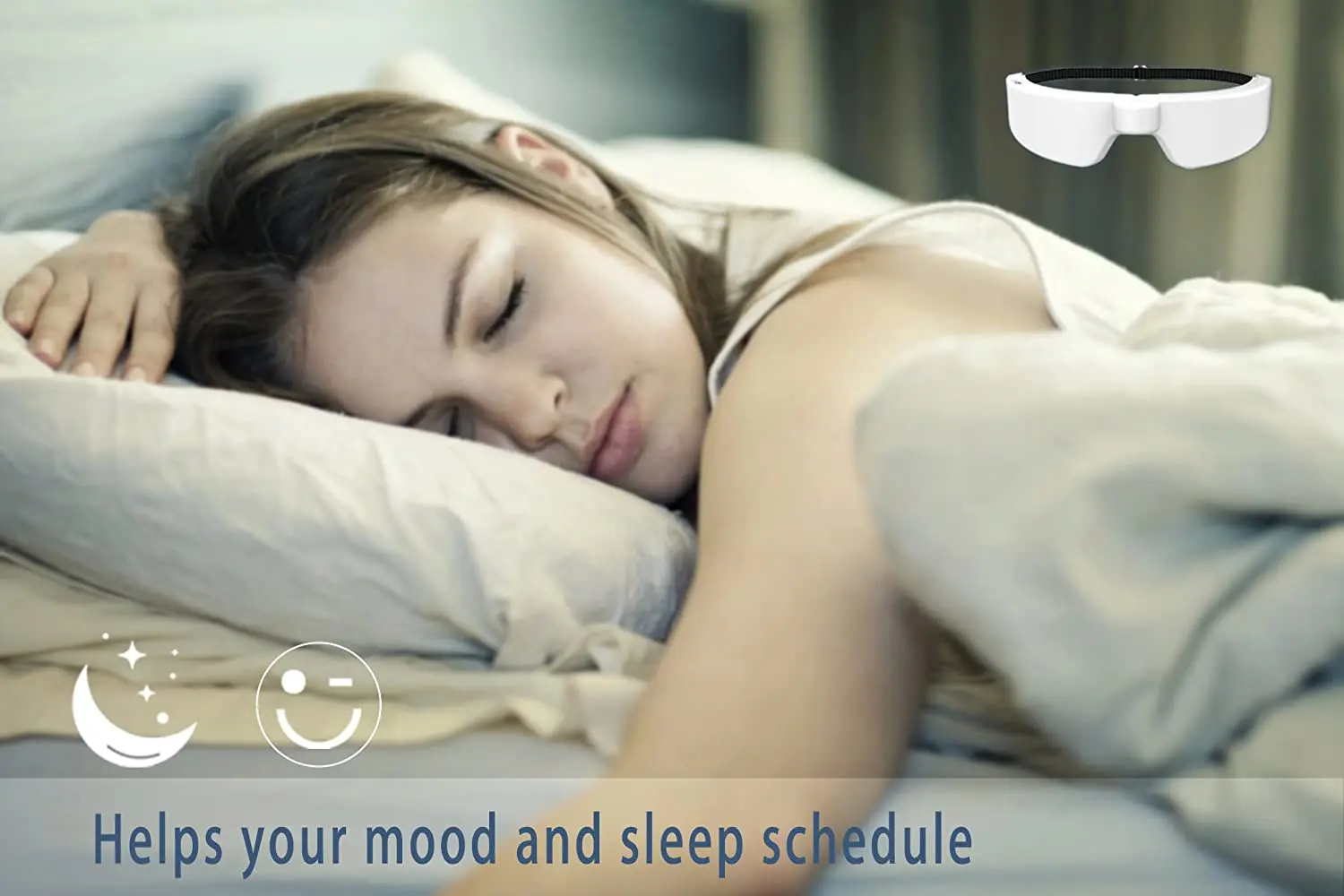 Sad Light Therapy Lamp Depression Mood Therapy Glasses Hot Sale For