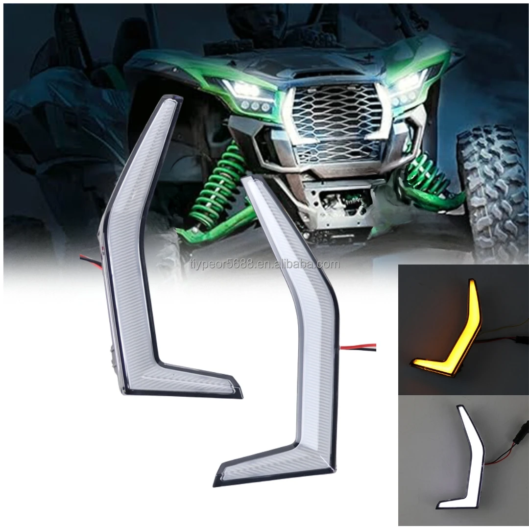 amber turn signals for kawasaki teryx krx 1000 2020  2023-2