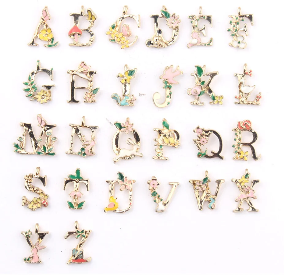 Liberty Gifts Gold Plated Letter Charm 
