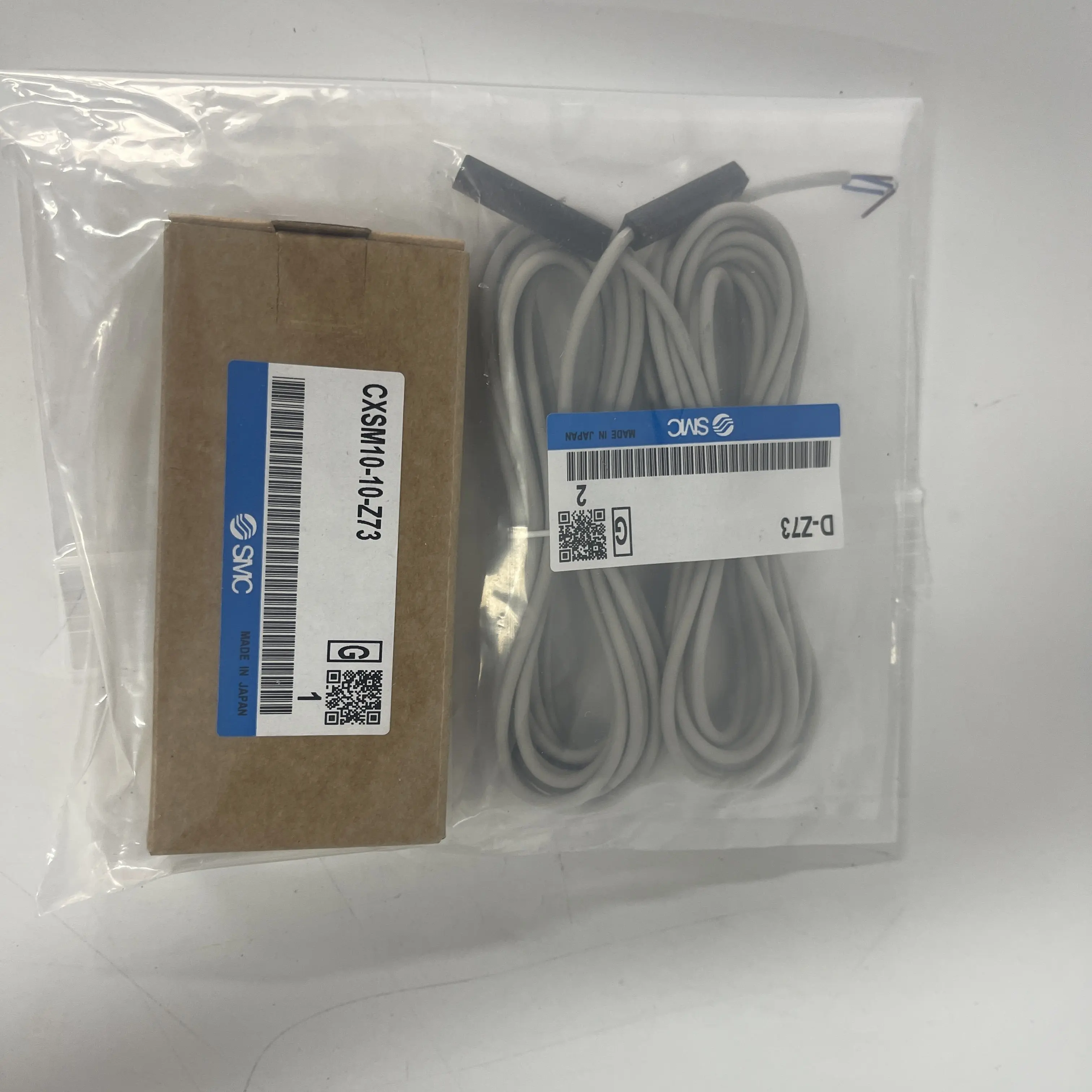 SMC Dual Rod Pneumatic Cylinder + Auto Switch CXSM10-10-Z73 SMC Dual Rod Pneumatic Cylinder + Auto Switch CXSM10-10-Z73