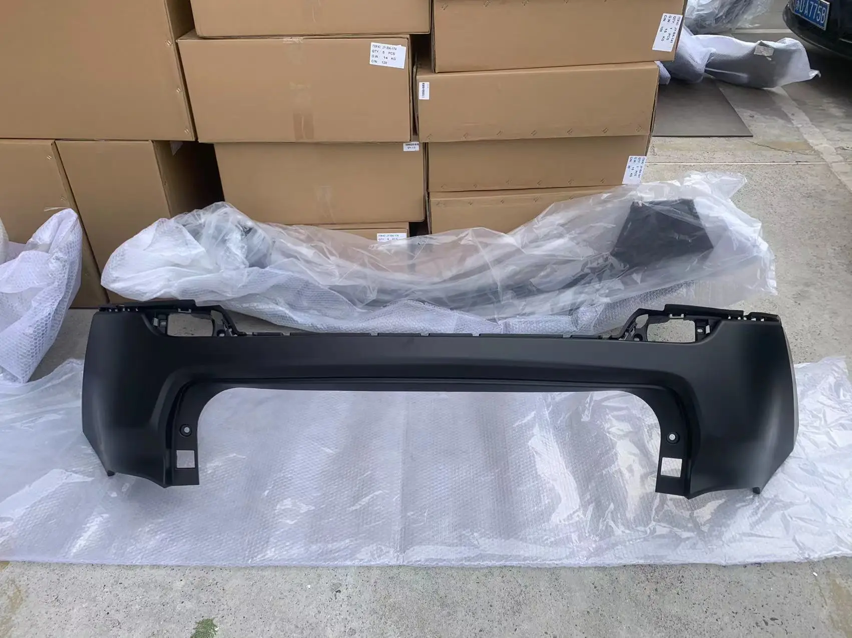 product high quality car rear lower bumper 53223492 53225874 rear upper bumper for jeep compass 2017 2018-7