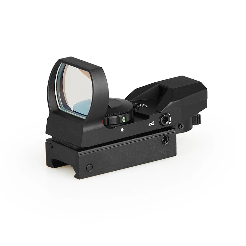 Toy Tactical Red Dot 4 Reticle Red Dot Sight Optical Reflex Sight for Outdoor Game  2-0002