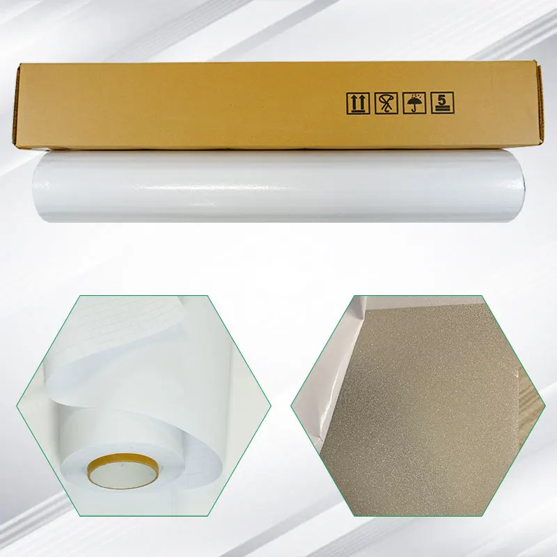 Glossy Matte Cold Laminating PVC Film for Floor Permanent Glue Photo Flash Sparkle Glitter Flash Point