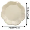 Blanc cassé 7 pouces * 50 pièces