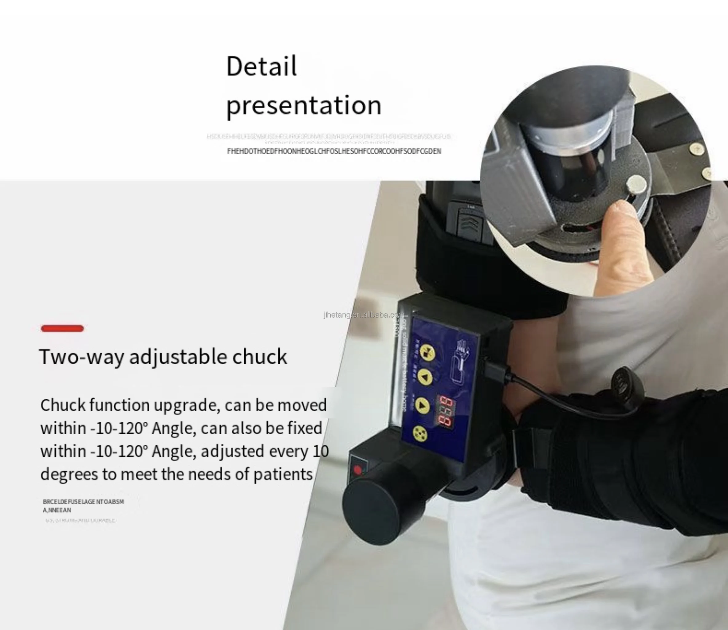 Elbow Joint Flexion and Extension Training Device for Stroke Rehabilitation