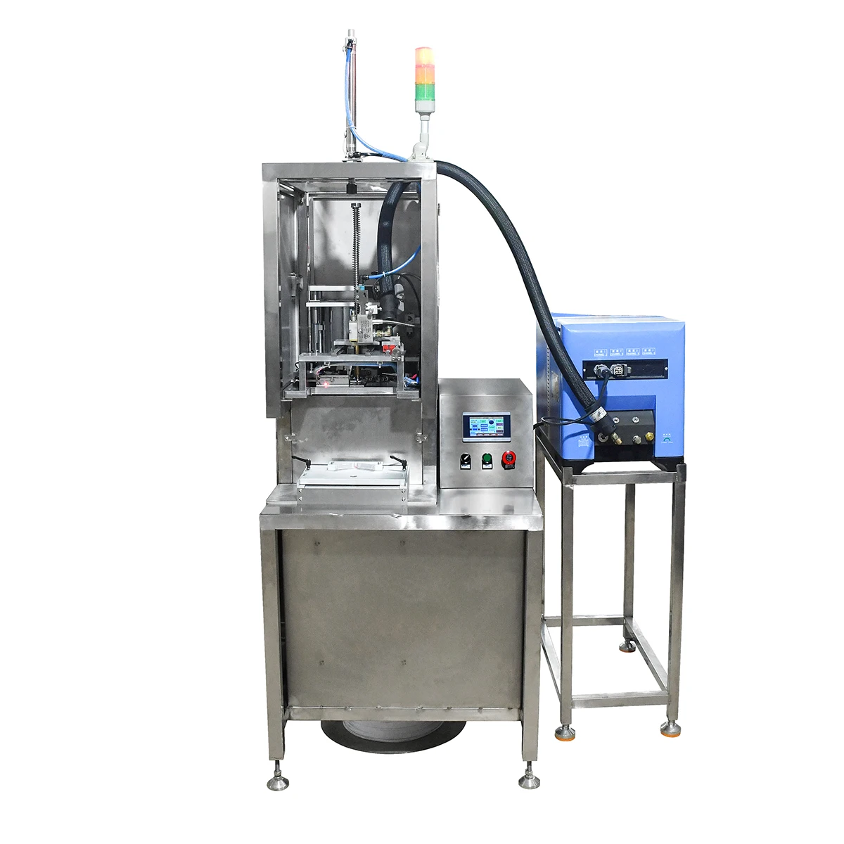 2022 популярная эко-машина для свечей, легкая в эксплуатации установка для хранения фитиля в баночке, полуфитиль, машина для вставки, контейнер разной формы на заказ