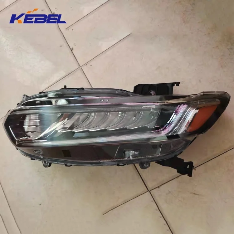 Wholesale Factory Supply Car Part Headlight Low Configuration Auto Head Light Usa Version Car Headlamp for Honda Accord 2018