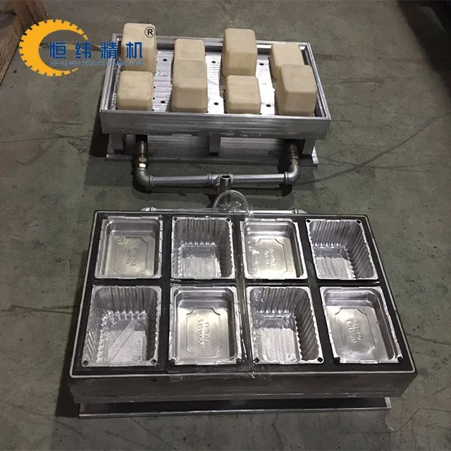 Full Automatic Thermoforming Machine With Punching Faction  Making  PP PET PS Plastic Fruit  Containers