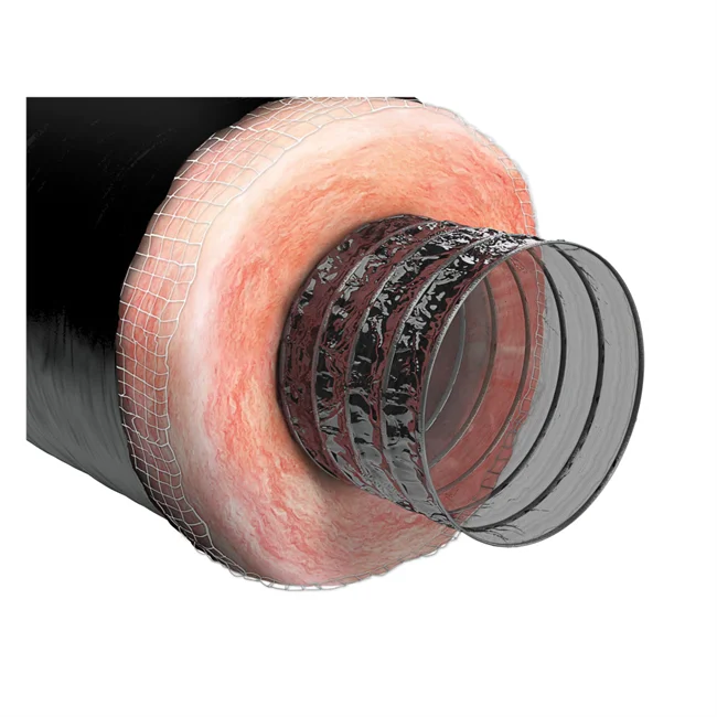 12 In X Rubber-Cal X 25 HVAC Insulated-Flex Ducting