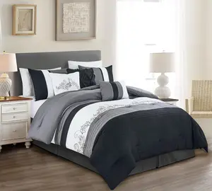 American Style Soft King Size 100% Microfiber Comforter Sets Bedding Luxury Comforter Sets